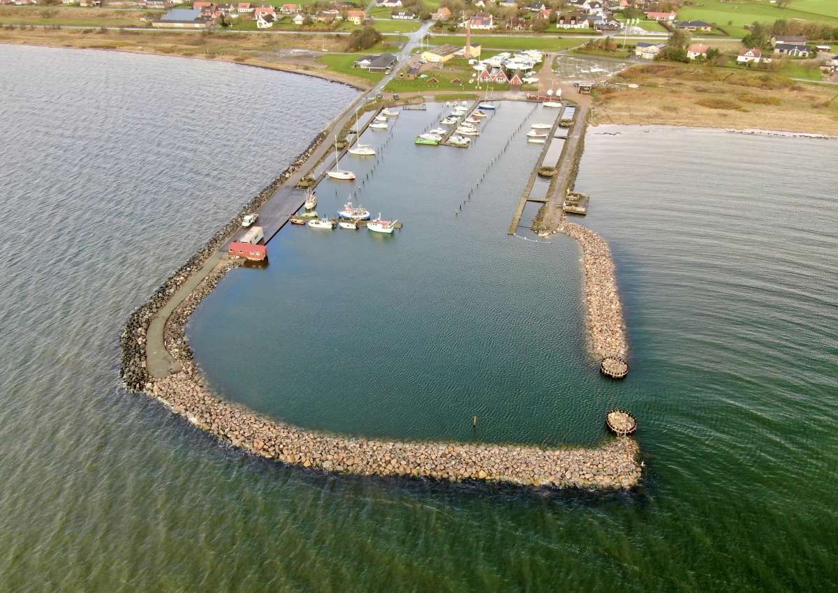 Amtoft - Hafen bei Vesløs