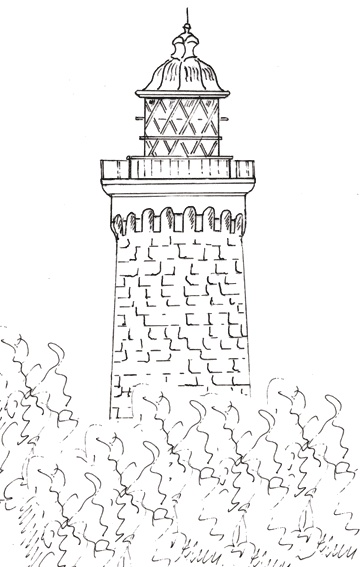 Skjoldnaes - Lighthouse near Haven