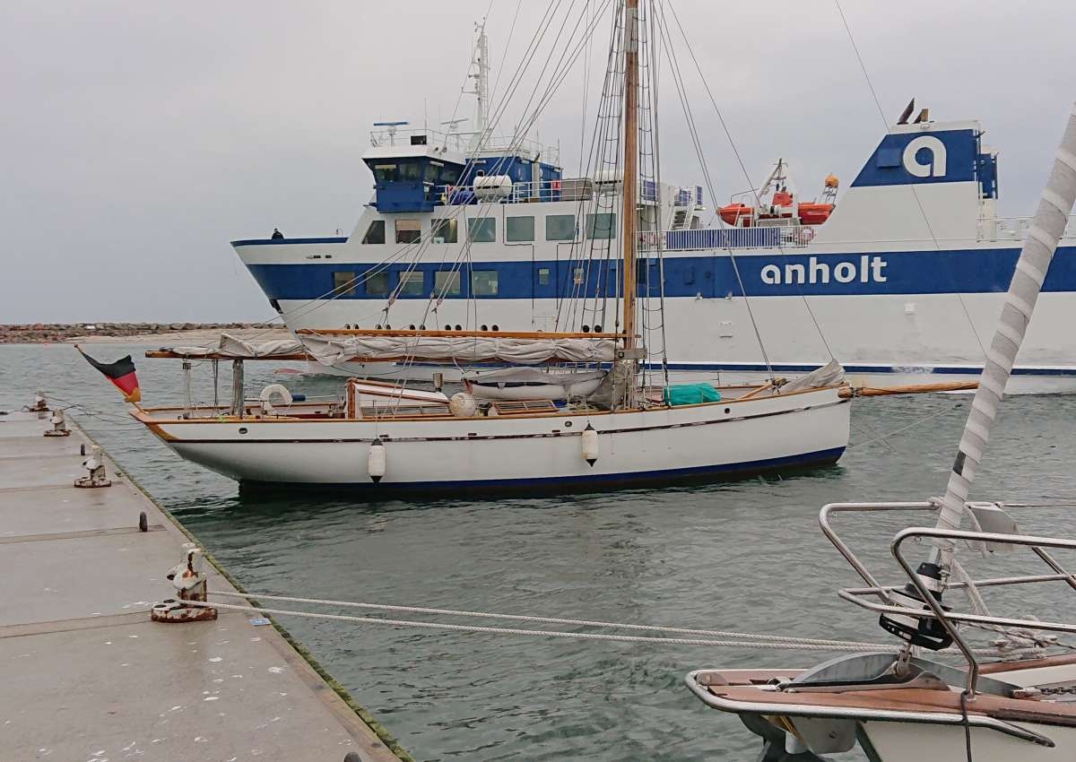 Anholt - Hafen bei Anholt by