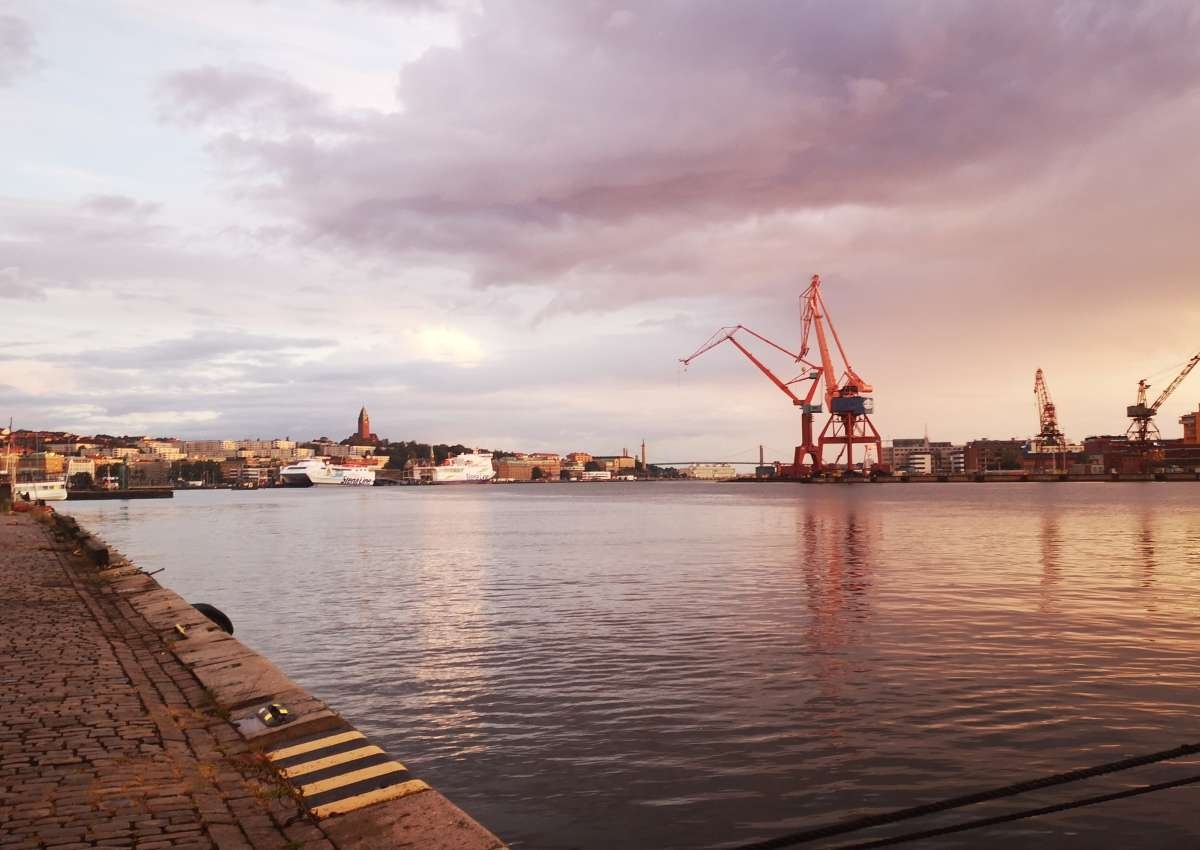 Lilla Bommen - Hafen bei Gothenburg (Gullbergsvass)