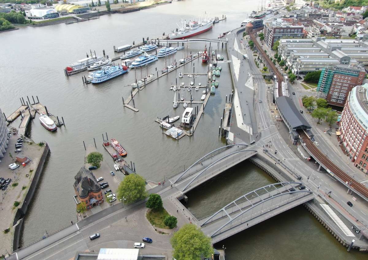 City Sportboothafen Hamburg - Marina près de Hamburg (Hamburg-Mitte)