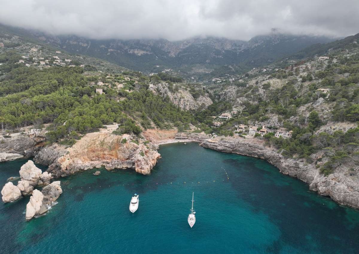 Mallorca - Cala Deia, Anchor - Anchor near Deià