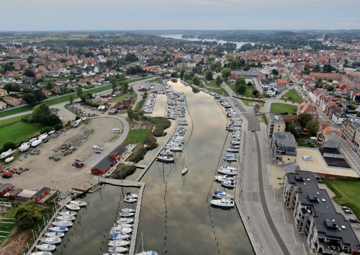 Haderslev HSF - Sejl Forening - Hafen bei Haderslev