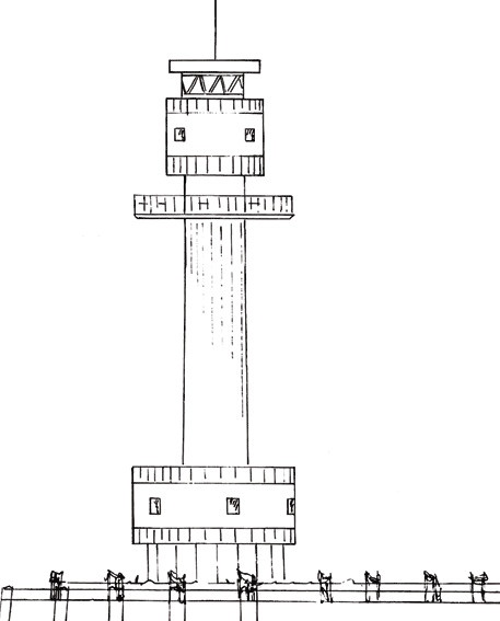 Friedrichsort - Leuchtturm bei Kiel (Friedrichsort)