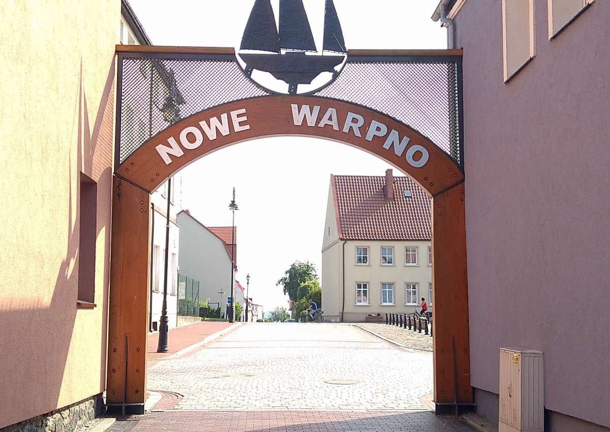 Nowe Warpno / Neuwarp - Marina near Nowe Warpno (Przedborze)