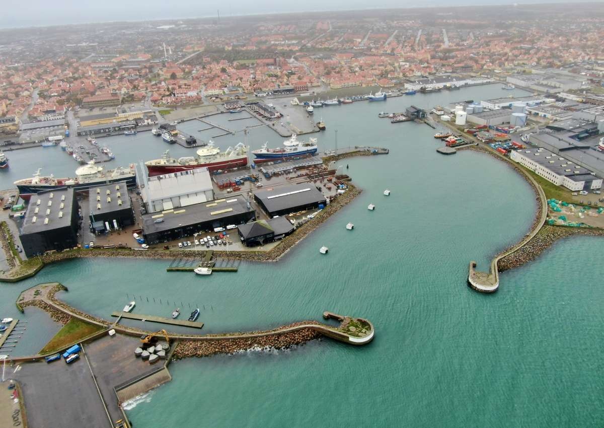 Skagen - Hafen bei Skagen (Kappelborg)