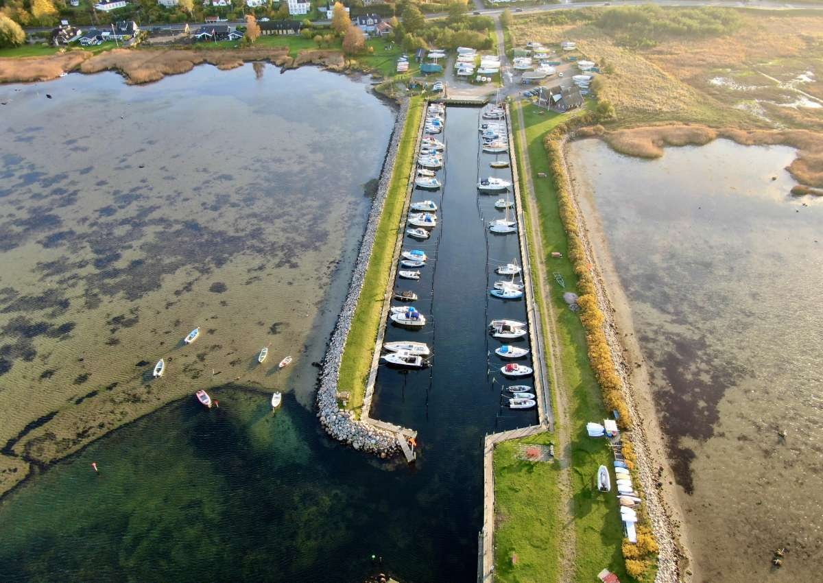 Kignæs Havn (Neder Dråby) - Hafen bei Jægerspris