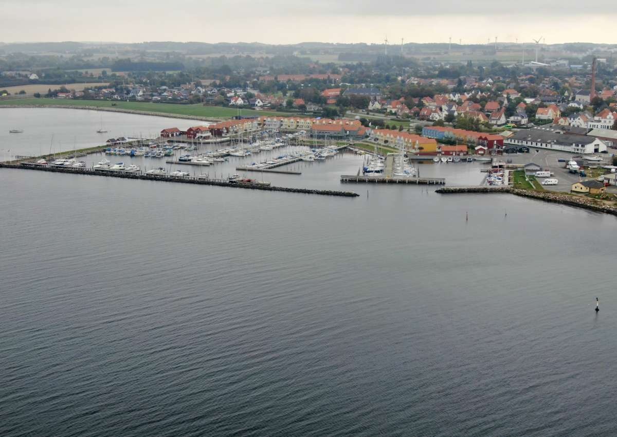 Rudkøbing Yachthafen - Hafen bei Rudkøbing