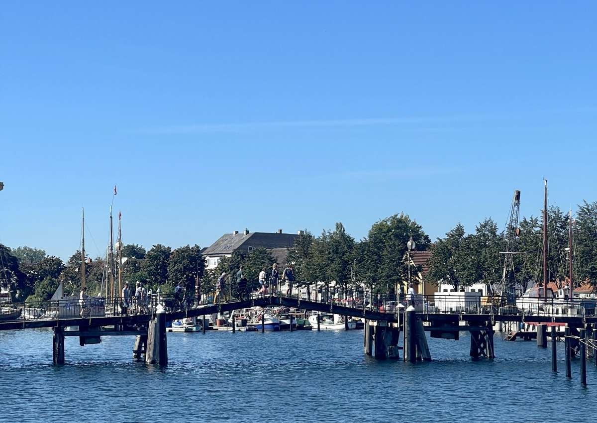 Klappbrücke Binnenhafen Eckernförde - Brücke bei Eckernförde (Borby)