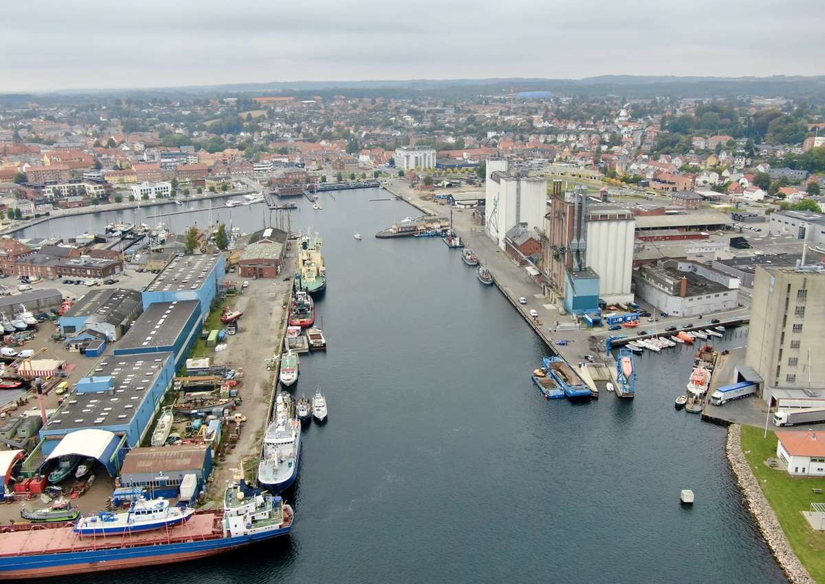 Svendborg - Stadthafen - Marina near Svendborg