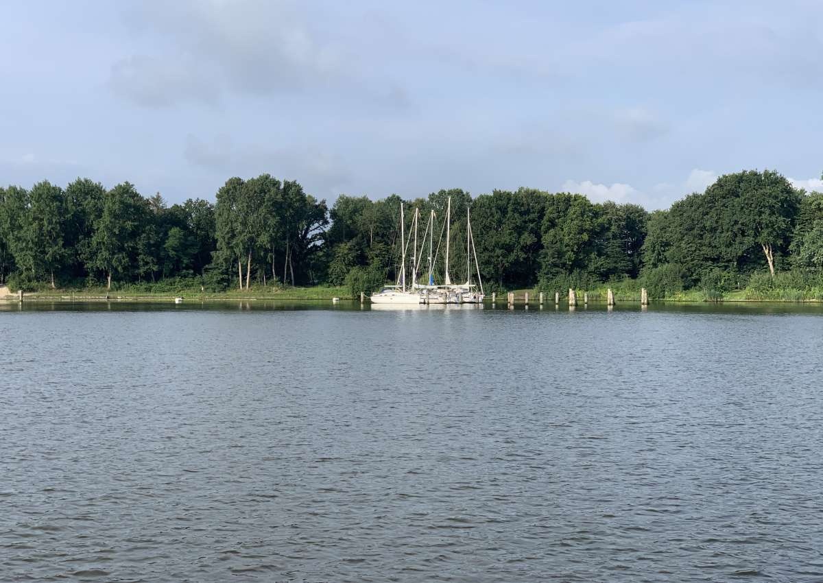 Wendestelle "Klein Westerland" - NOK Liegestelle für Sportboote - Anchor près de Hochdonn